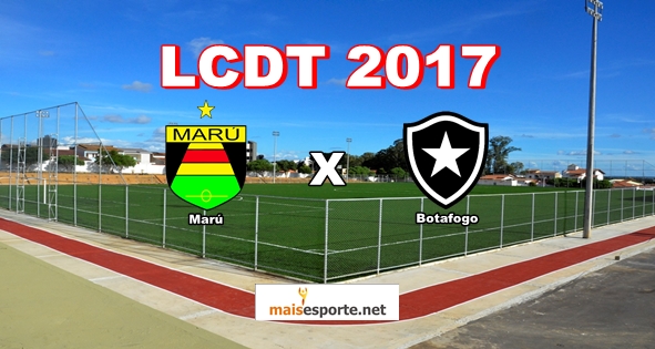 Pela LCDT: Marú e Botafogo fazem jogo em busca da vitória.