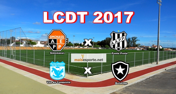 Dois jogos movimentam a LCDT em ultimo domingo de primeira fase.