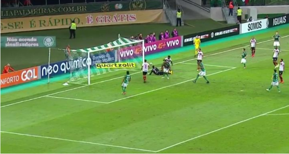 Palmeiras vence o Atlético-GO com gol de Borja e milagre de Prass