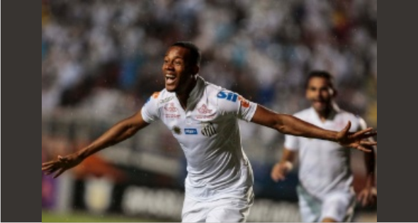Copete brilha com dois gols, Santos bate Vitória e vira 3º colocado no BR