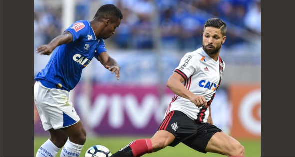 Cruzeiro e Fla empatam em jogo que marcou volta de E. Ribeiro ao Mineirão