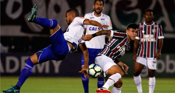 Cruzeiro abre placar com “Sassarrada”, mas Flu arranca empate com pênalti