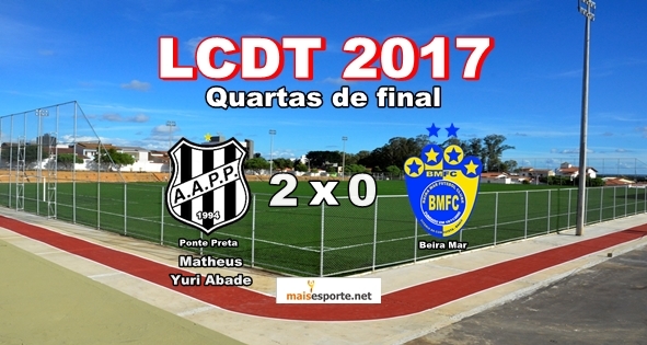 Ponte Preta joga melhor e reverte vantagem que pertencia ao Beira Mar.