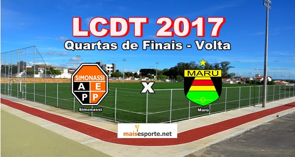 Simonassi encara o Marú visando confronto como decisão na LCDT 2017.