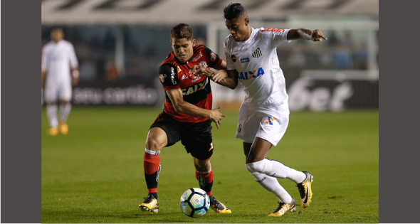 Santos vira em 4 minutos e vence “revanche” contra o Flamengo
