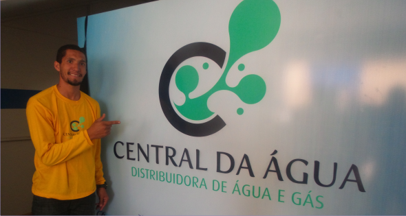 Central da Água. Água e esporte a combinação perfeita para uma vida saudável.
