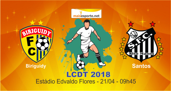 Feriado de Futebol no Municipal 2018. Biriguidy enfrenta o Santos no primeiro jogo da manhã desse sábado