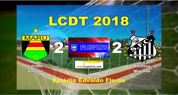 Clássico entre Marú e Santos teve empate com gosto diferente para ambas as equipes