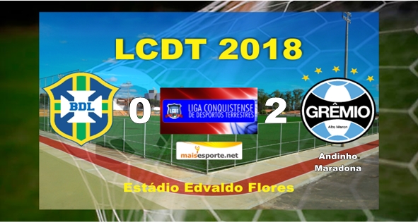 O Grêmio venceu, continua no topo da tabela e decretou a decida para segunda divisão do Brasil de Limeira