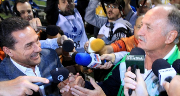 Palmeiras contraria discurso de modernidade e cogita Luxa ou Felipão