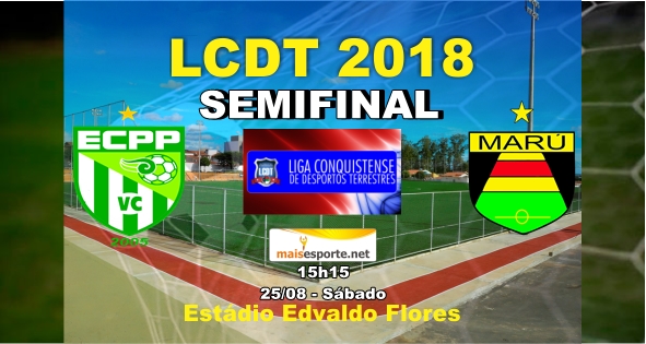 ECPP e Marú reeditam final de 2016 agora nas semifinais da LCDT 2018
