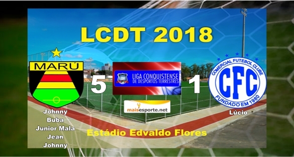 Em segundo tempo avassalador, o Marú goleou o Comercial em jogo de volta pelas quartas de finais
