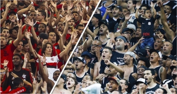 Nação rubro-negra e Fiel torcida fora da Libertadores