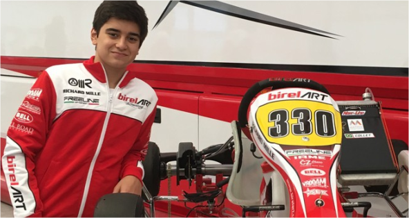 Quem é o jovem de 16 anos que Massa aposta como futuro do Brasil na F1