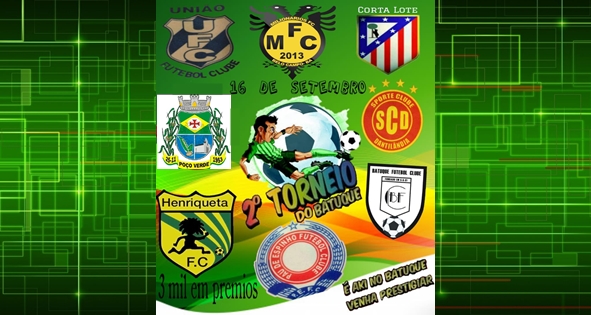 Vem aí o Segundo Torneio do Batuque