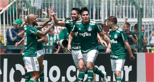 Palmeiras tem 40,3% de chances de ser campeão; veja as probabilidades