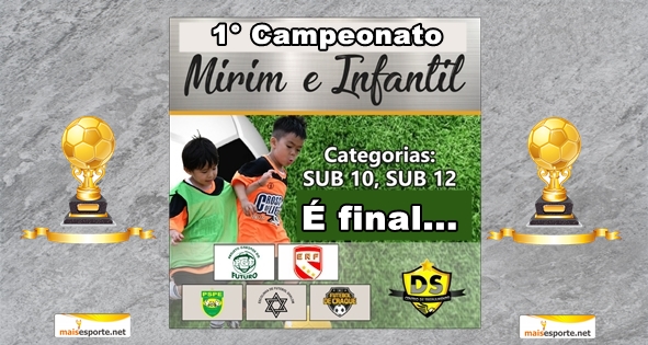 Finais do Sub-10 e Sub-12 movimentam o Ademário Pinheiro no próximo Sábado (1)