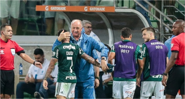 Dudu diz que Felipão ‘ressuscitou’ jogadores e afirma: “Sou um dos grandes”