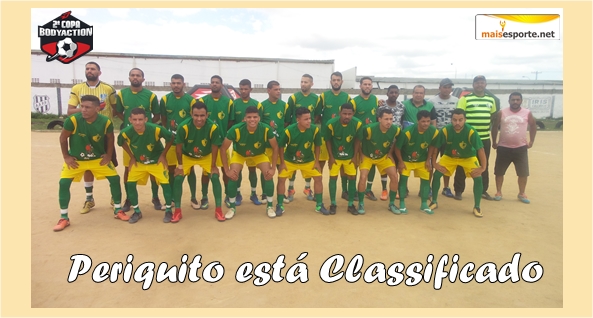 Periquito reverteu a vantagem que pertencia ao Cidade Verde e passou para semifinal da Bodyaction